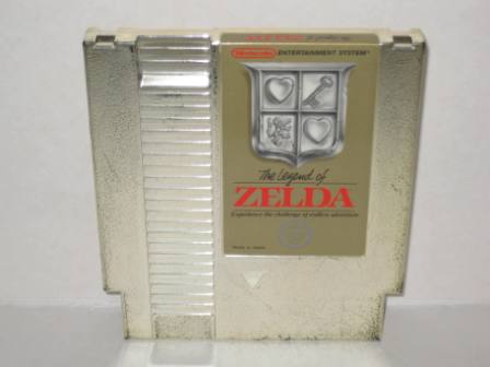 Legend of Zelda, The (Gold Cart) - NES Game
